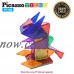 PicassoTiles 100 Piece Set Clear 3D Magnet Building Blocks Tiles   555782269